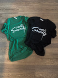 $ilent Secrets Tee (Green/White)