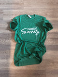 $ilent Secrets Tee (Green/White)