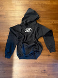 “B$C” pullover hoodie (Black/White)