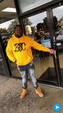 “B$C” Pullover Hoodie (Gold/Black)