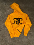 “B$C” Pullover Hoodie (Gold/Black)