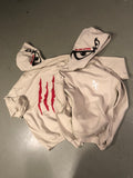“Mongoose” Pullover Hoodie (Red/Black/White)