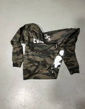"Tampered Evidence" Camo Crew Neck