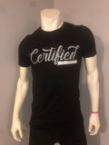 “Certified” Tee (Black/Grey)