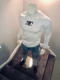 “B$C” Long Sleeve Tee (White/Black)