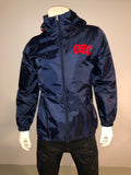 Mongoose “Windbreaker” Zip-Up Jacket (Navy Blue/White/Red/Yellow)