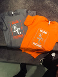 M“BChaser” Tee (Charcoal/Orange/White)