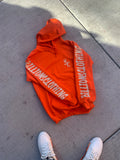 Billionsclothing Pullover Hoodie (Orange/Cream)