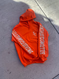 Billionsclothing Pullover Hoodie (Orange/Cream)
