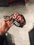“Stay Free” Camo Cap