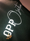 “Opposition” Crew Neck Sweater (Forest Green/White/Gold)