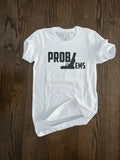 Problems Tee (White/Black)