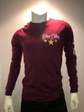 “Billionsclothing” Long Sleeve Burgundy