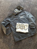 Mongoose “Windbreaker” Zip-Up Jacket (Grey/Reflector)