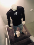 “B$C” Long Sleeve Tee (Black/White)