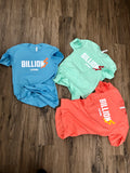 “Billions$ Clothing” Tee (Ocean Blue)