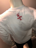 “Opposition” Crew Neck Sweater (White/Black/Red)
