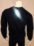 “Billion$ Clothing” Crew Neck Pullover Sweater (Black/White/Reflective)