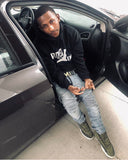 “Problems” Pullover Hoodie (Black/White)