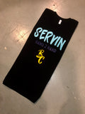 “Servin H2H” Tee (Black/Teal/Purple/Yellow/Red)